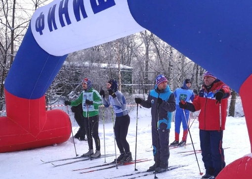 На всероссийской лыжной гонке